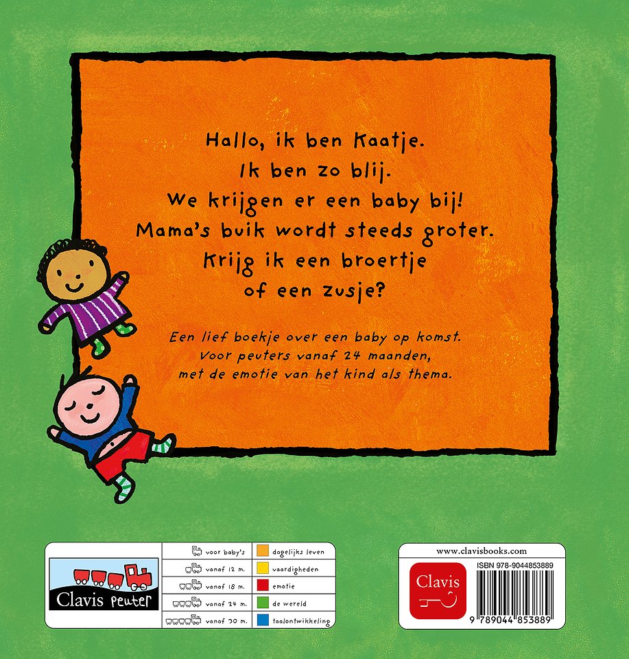 Kaatje en mama's buik
