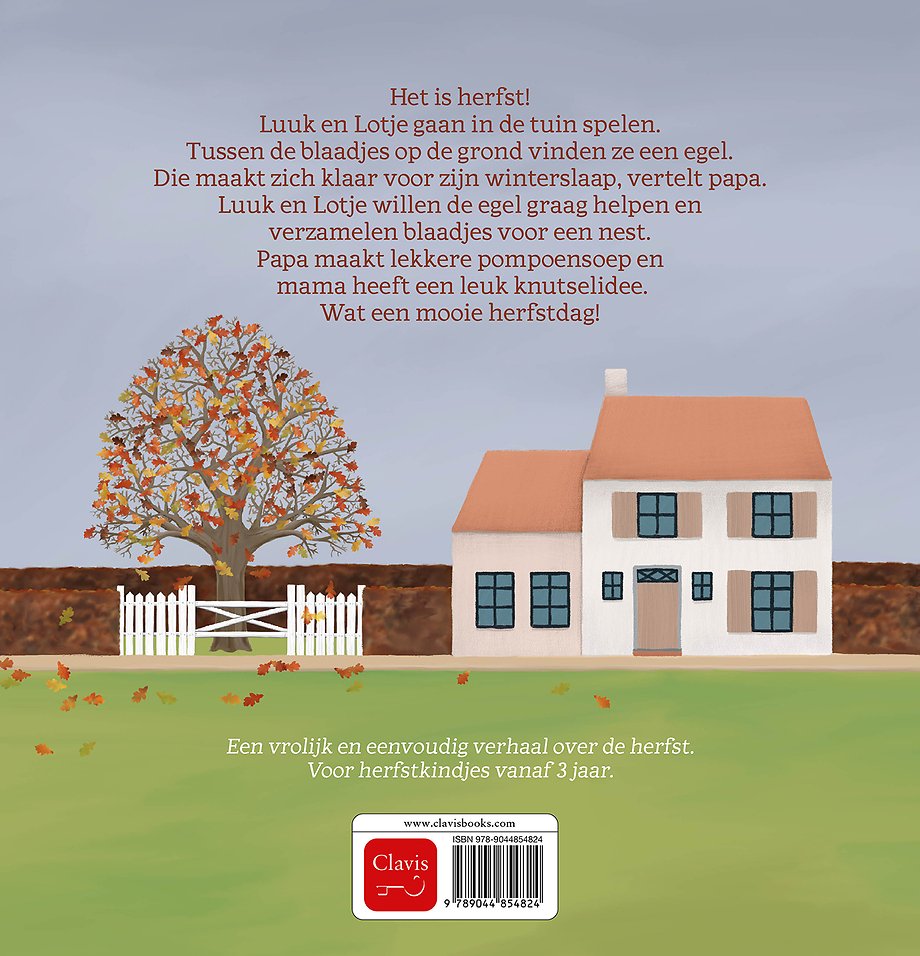 Luuk en Lotje. Het is herfst!