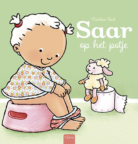 Saar op het potje