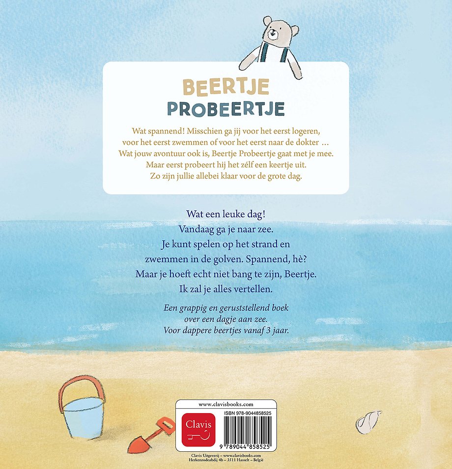 Beertje probeertje gaat naar zee