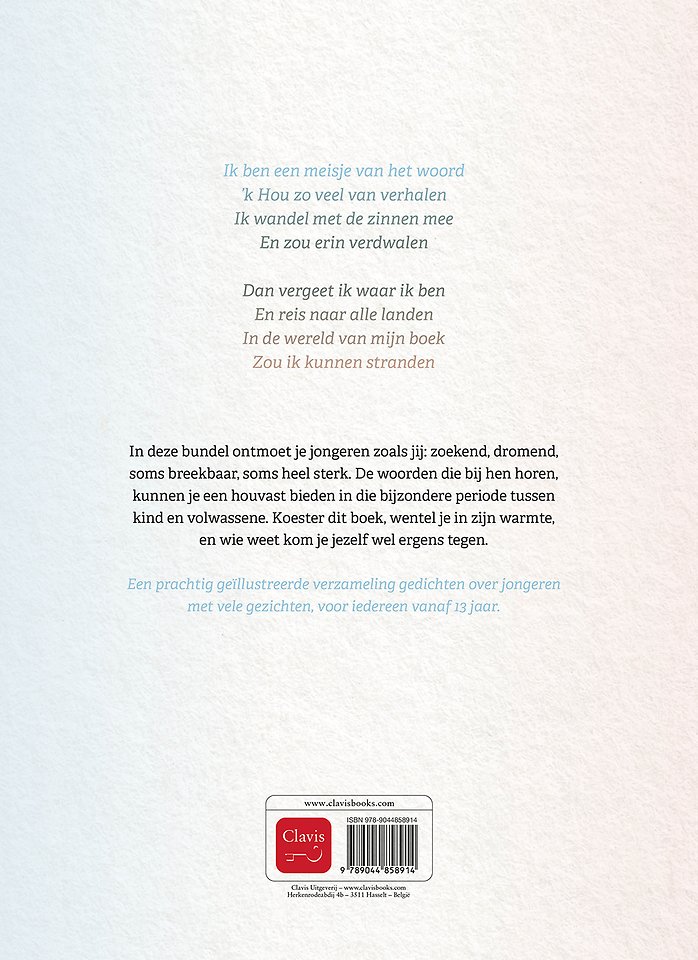 Jongen van glas, meisje van het woord