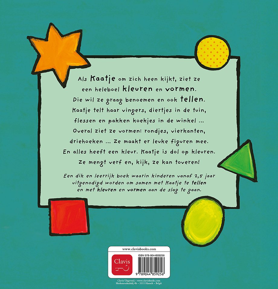 Kaatjes grote boek over cijfers, vormen en kleuren