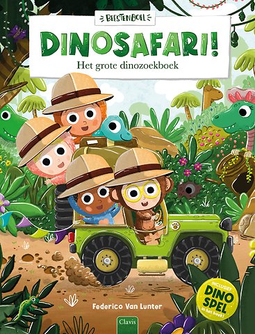 Dinosafari! Het grote dinozoekboek