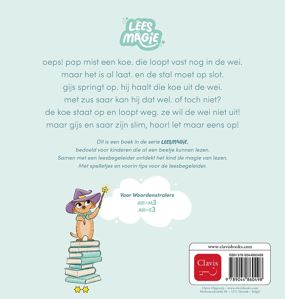 Pas op voor die koe
