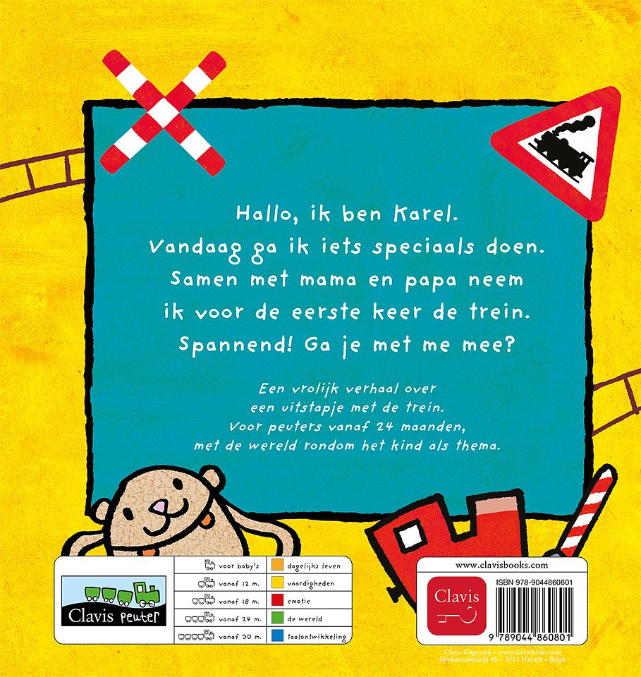 Karel in de trein