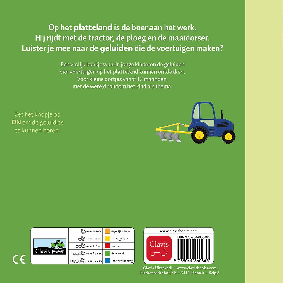 Dag tractor en andere voertuigen