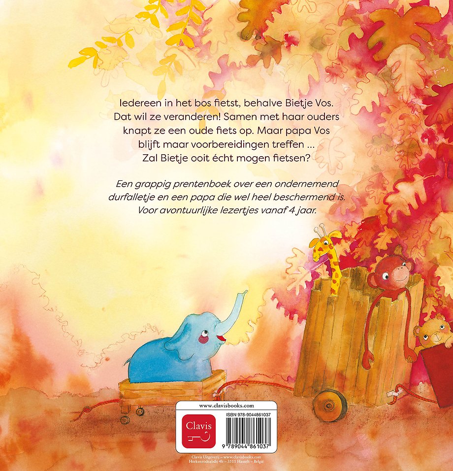 Bietje Vos wil fietsen