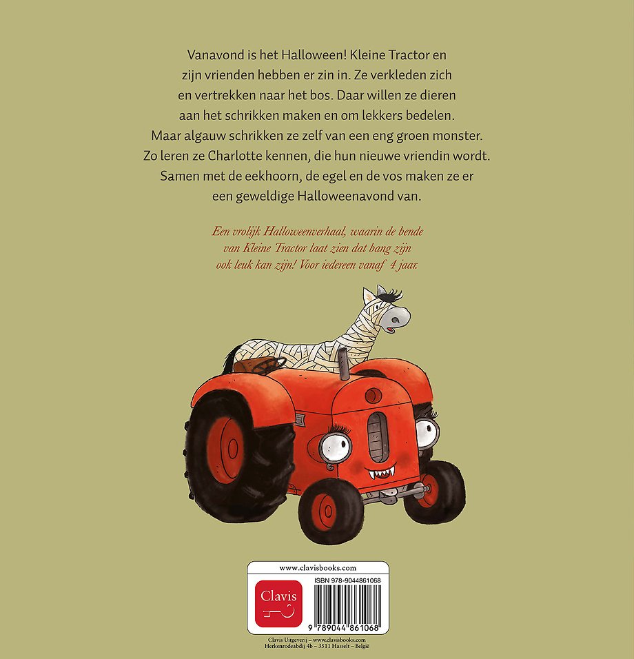 Kleine Tractor viert Halloween