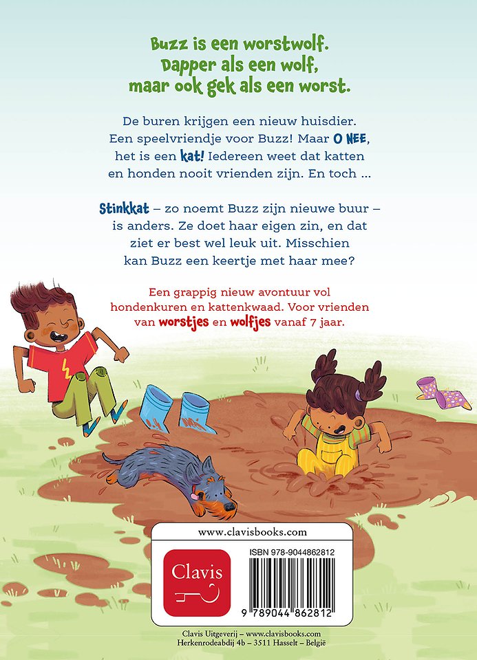 Buzz het worstwolfje en de stinkende kat