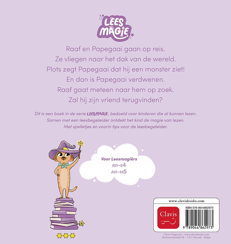 Raaf en Papegaai op reis