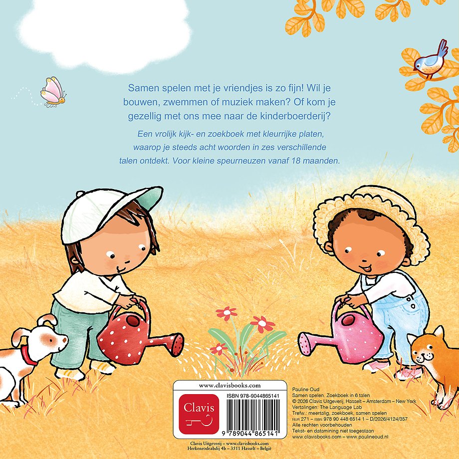 Samen spelen Zoekboek in 6 talen