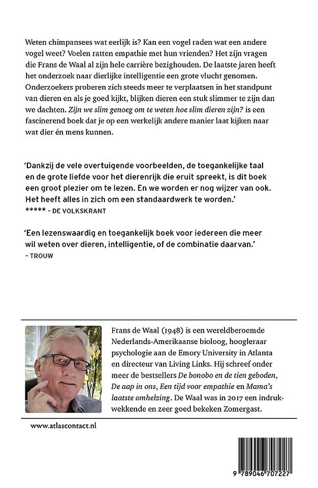 Zijn we slim genoeg om te weten hoe slim dieren zijn