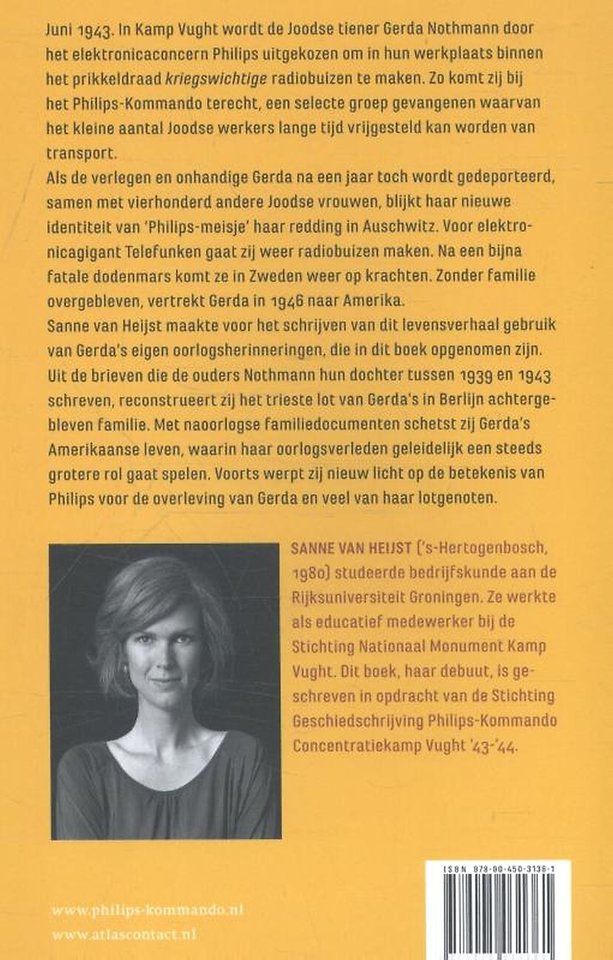 Philips-meisje van kamp Vught