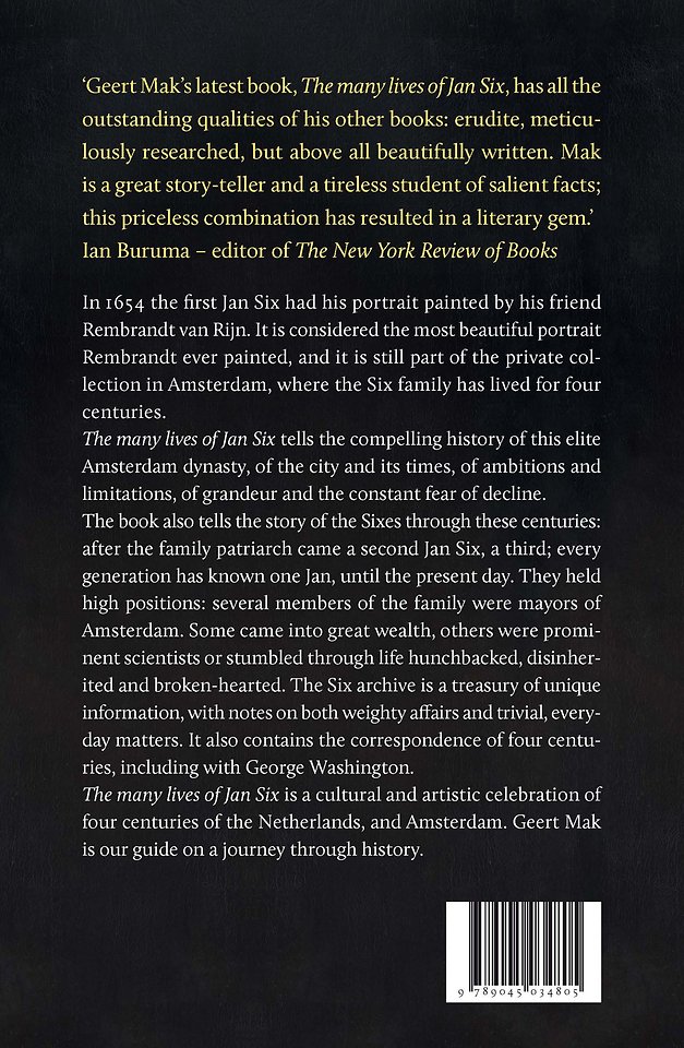 The Many Lives of Jan Six