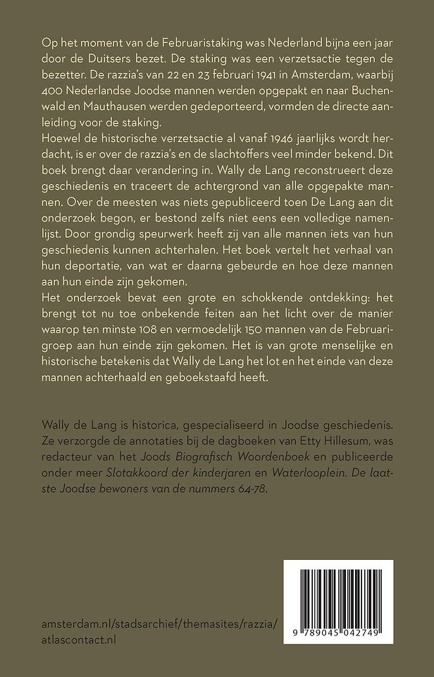 De razzia's van 22 en 23 februari 1941 in Amsterdam