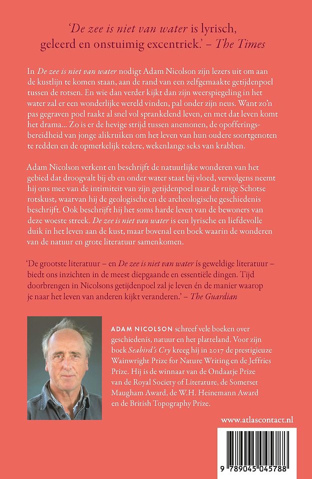 De zee is niet van water