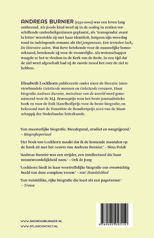 Andreas Burnier, metselaar van de wereld