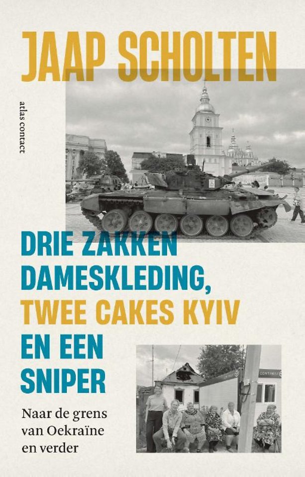 Drie zakken dameskleding, twee cakes Kyiv en een sniper Drie zakken dameskleding, twee cakes Kyiv en een sniper