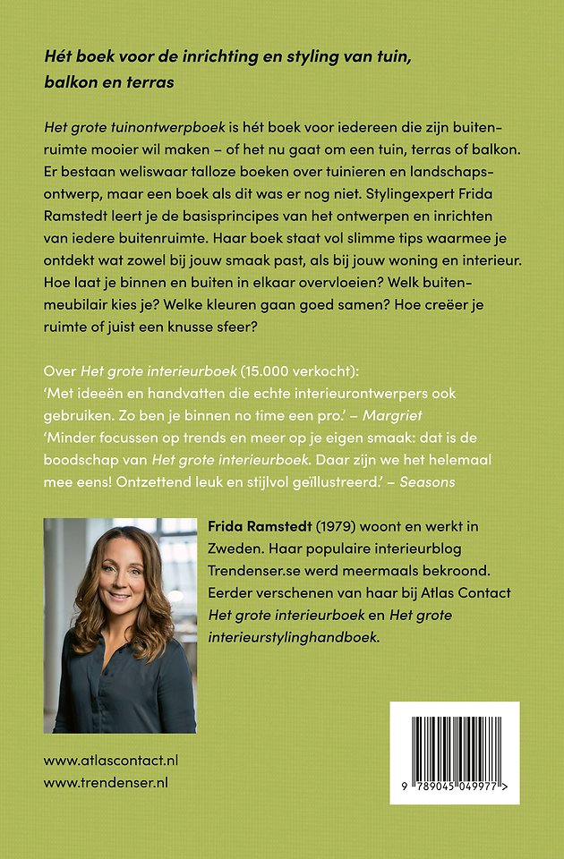 Het grote tuinontwerpboek