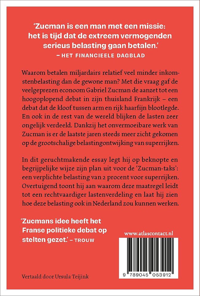 Miljardairs betalen geen inkomstenbelasting en daar gaan we een eind aan maken