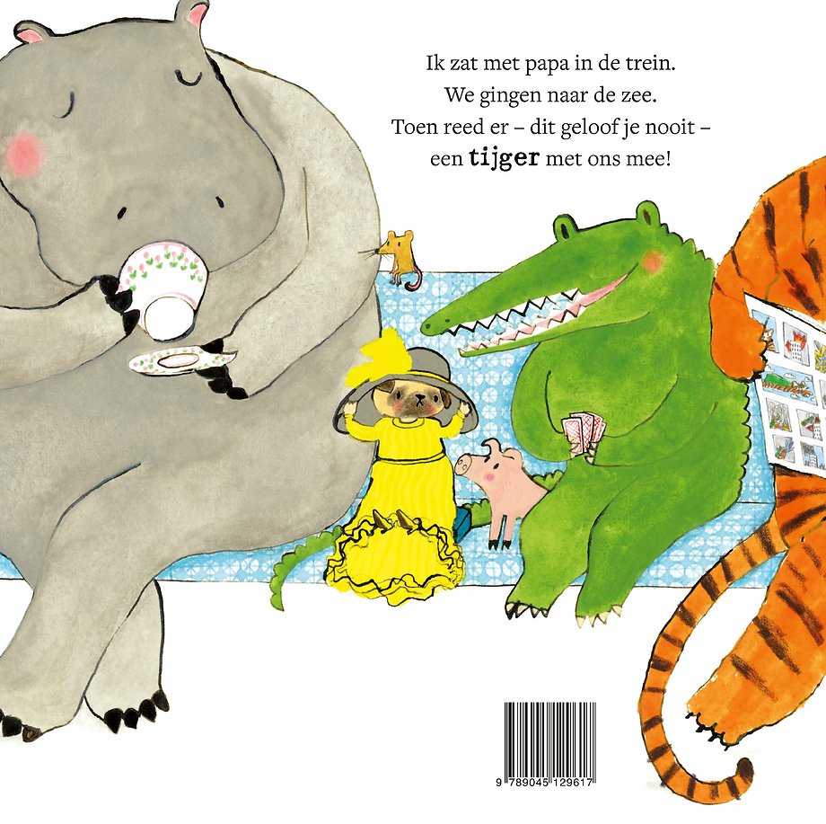 Een tijger in de trein