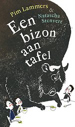 Een bizon aan tafel