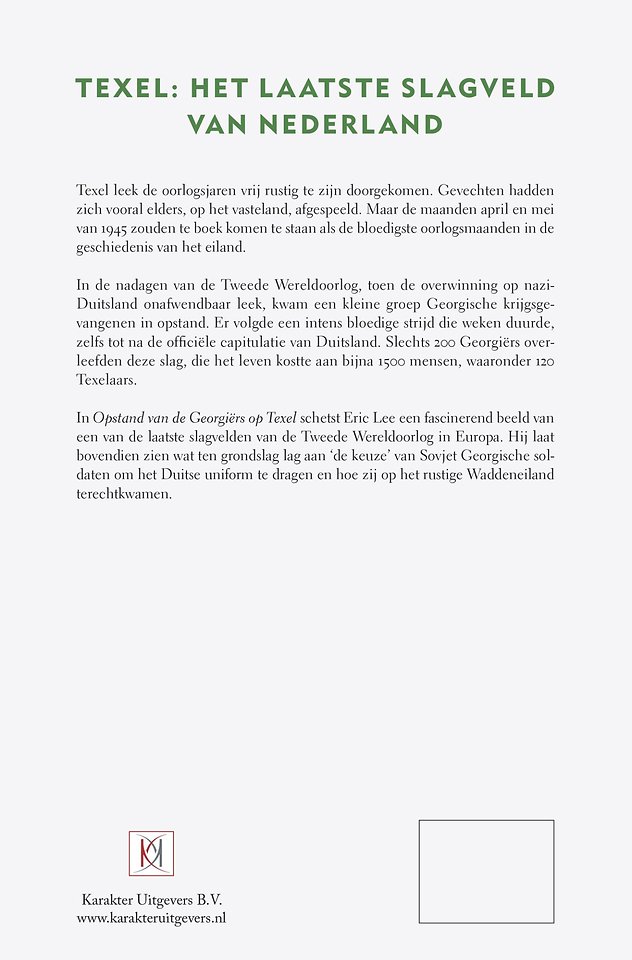 Opstand van de Georgiërs op Texel