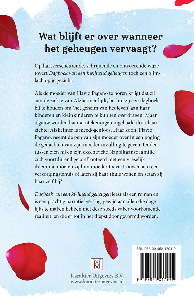 Dagboek van een kwijnend geheugen