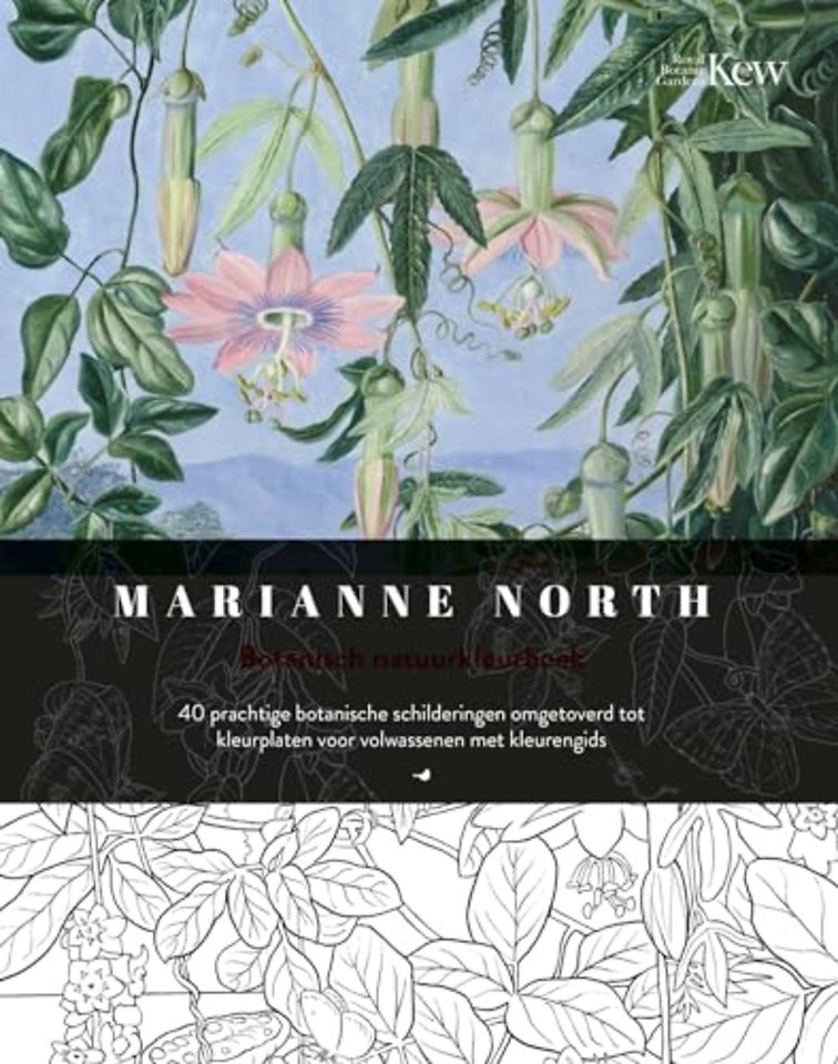Marianne North Botanisch natuurkleurboek
