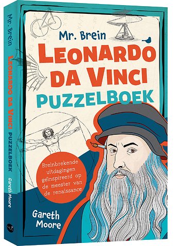 Mr. Brein Leonardo Da Vinci puzzelboek