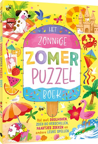 Het zonnige zomerpuzzelboek