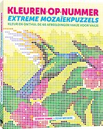 Kleuren-op-nummer: extreme mozaïekpuzzels