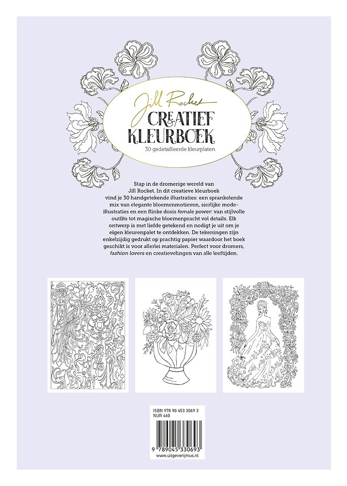 Jill Rocket : Creatief kleurboek