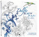 Delfts Blauw flora & fauna kleurboek