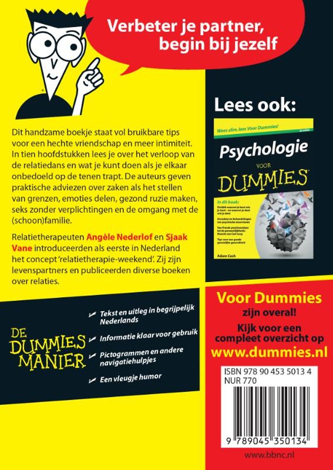 De kleine relatietips voor Dummies