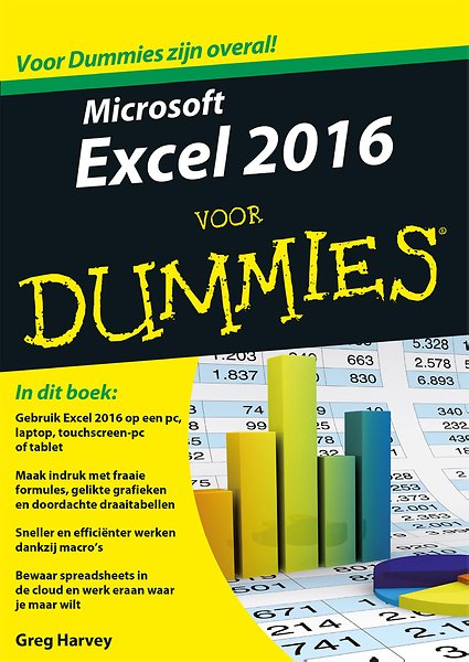 Microsoft Excel 2016 Voor Dummies E Book Door Greg