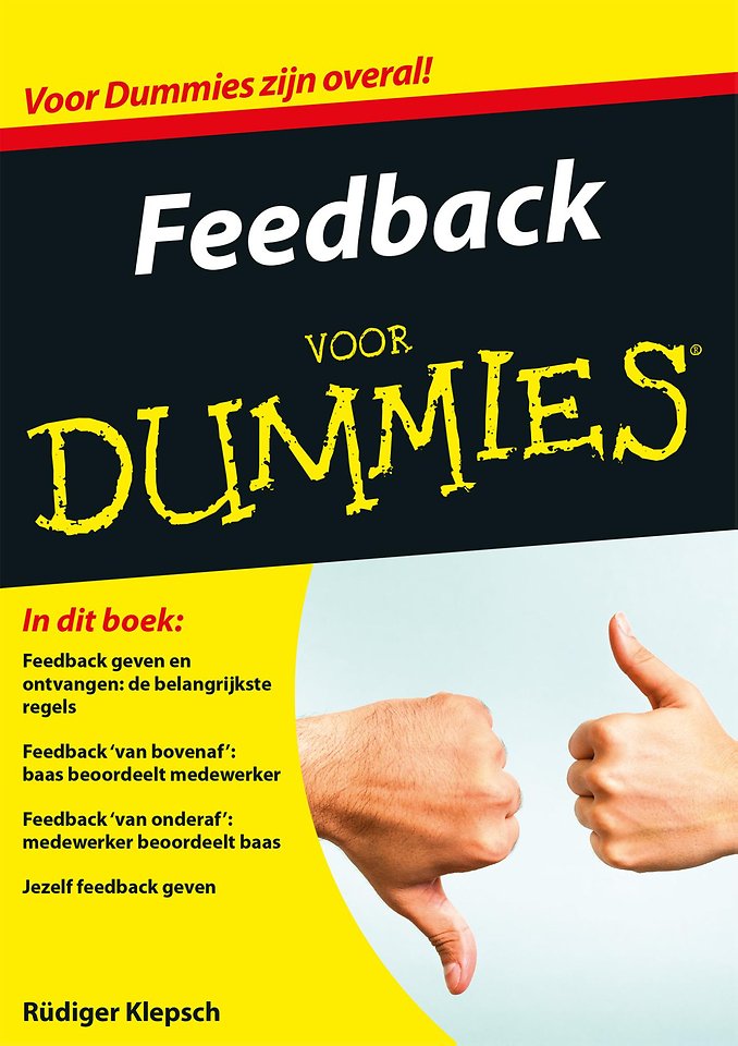 Feedback voor door Rüdiger Klepsch Managementboek.nl