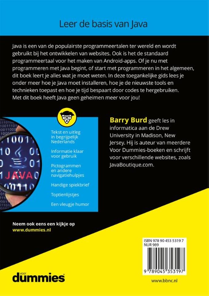 Programmeren met Java voor Dummies