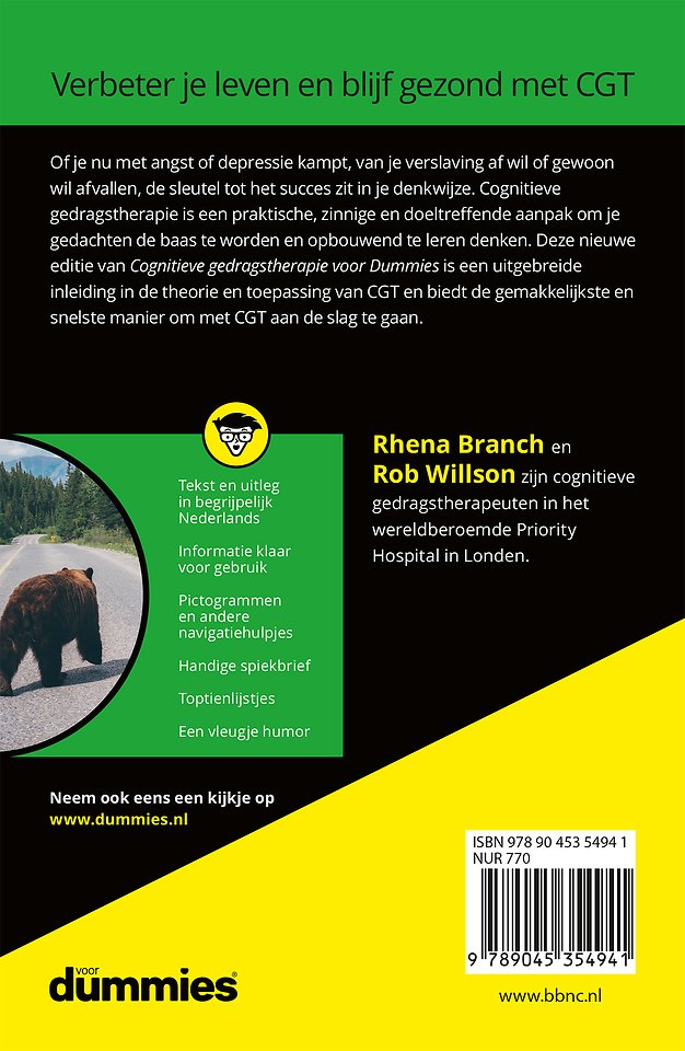 Cognitieve gedragstherapie voor Dummies