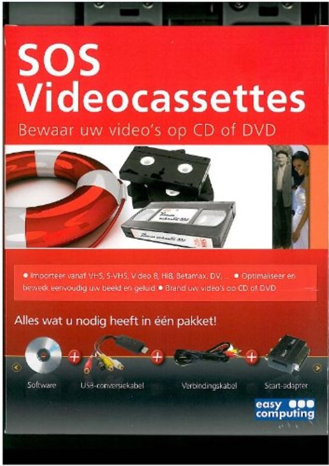 SOS Videocassettes: Bewaar uw video's op CD of DVD