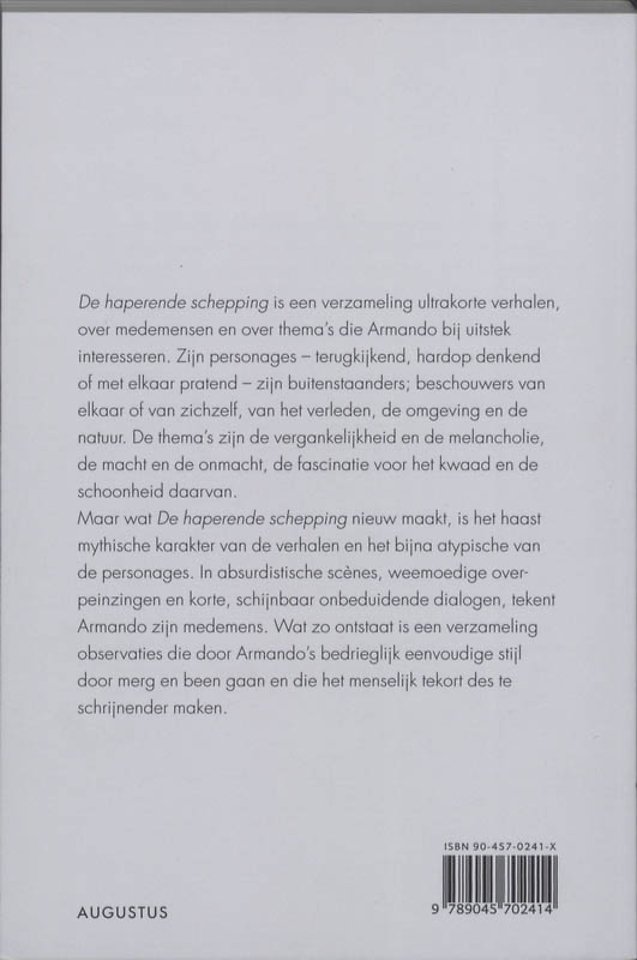 De haperende schepping