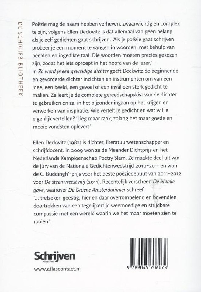 Zo word je een geweldige dichter