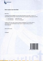 ECDL module 3, Word 2016