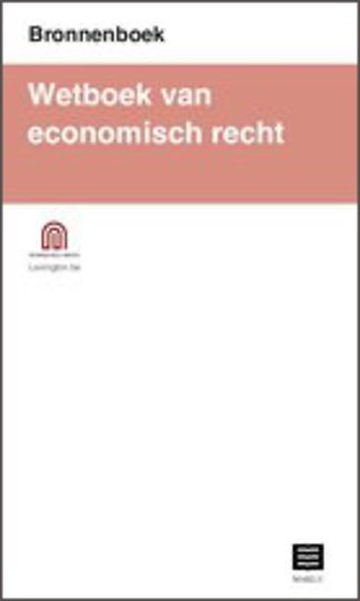 Wetboek van economisch recht (Bronnenboek)