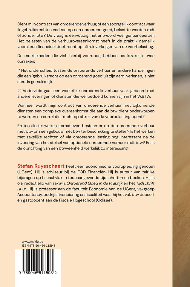 Verhuren mét btw