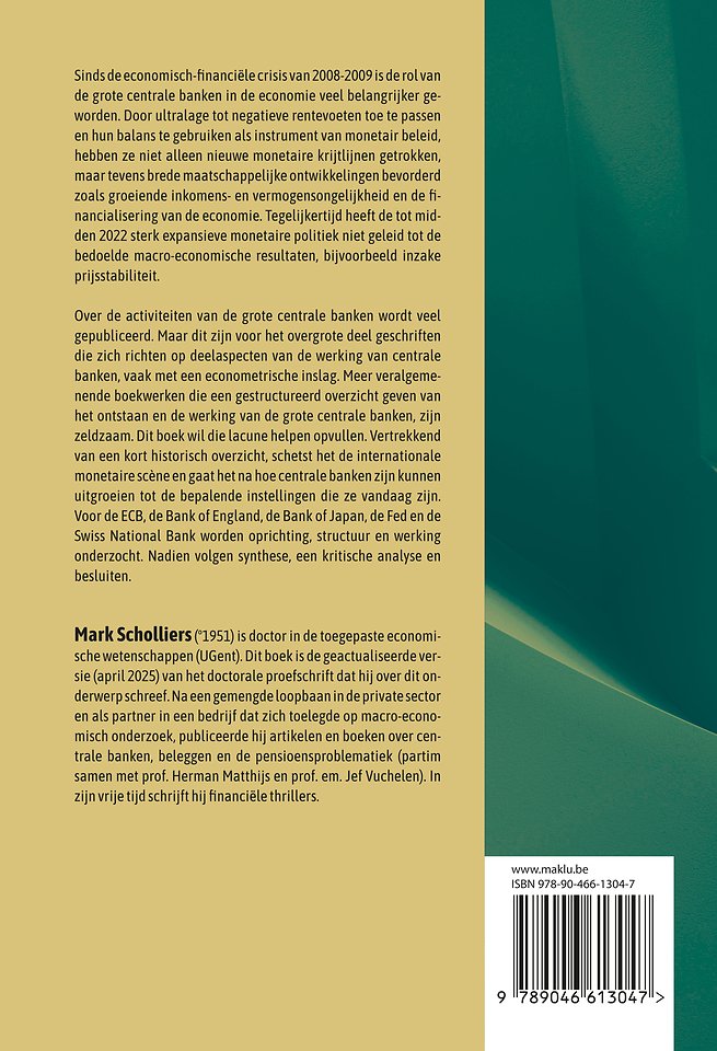 Vergelijkend onderzoek naar de oprichting, structuur en werking van de centrale banken van de Europese Unie, Engeland, Japan, de Verenigde Staten en Zwitserland
