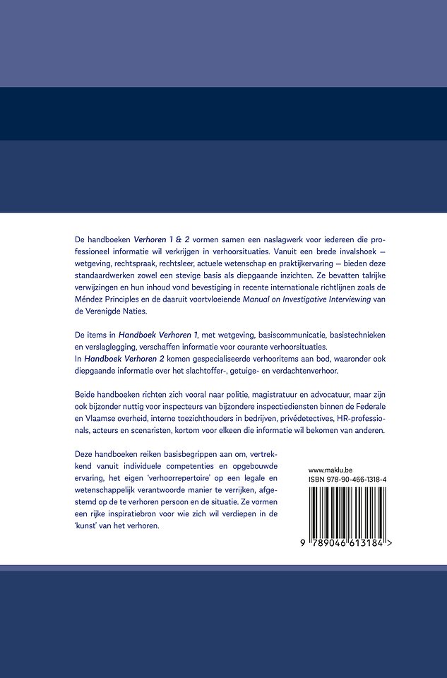 Handboek verhoren 1