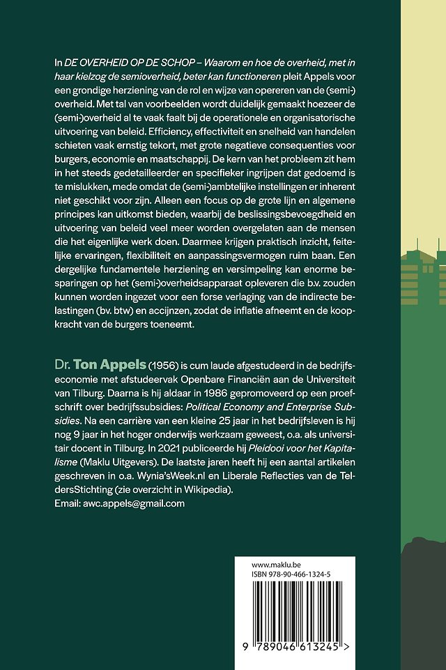 De overheid op de schop