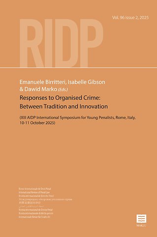 Responses to Organised Crime: Between Tradition and Innovation