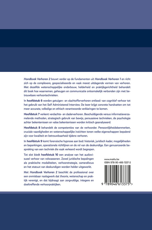 Handboek Verhoren 2